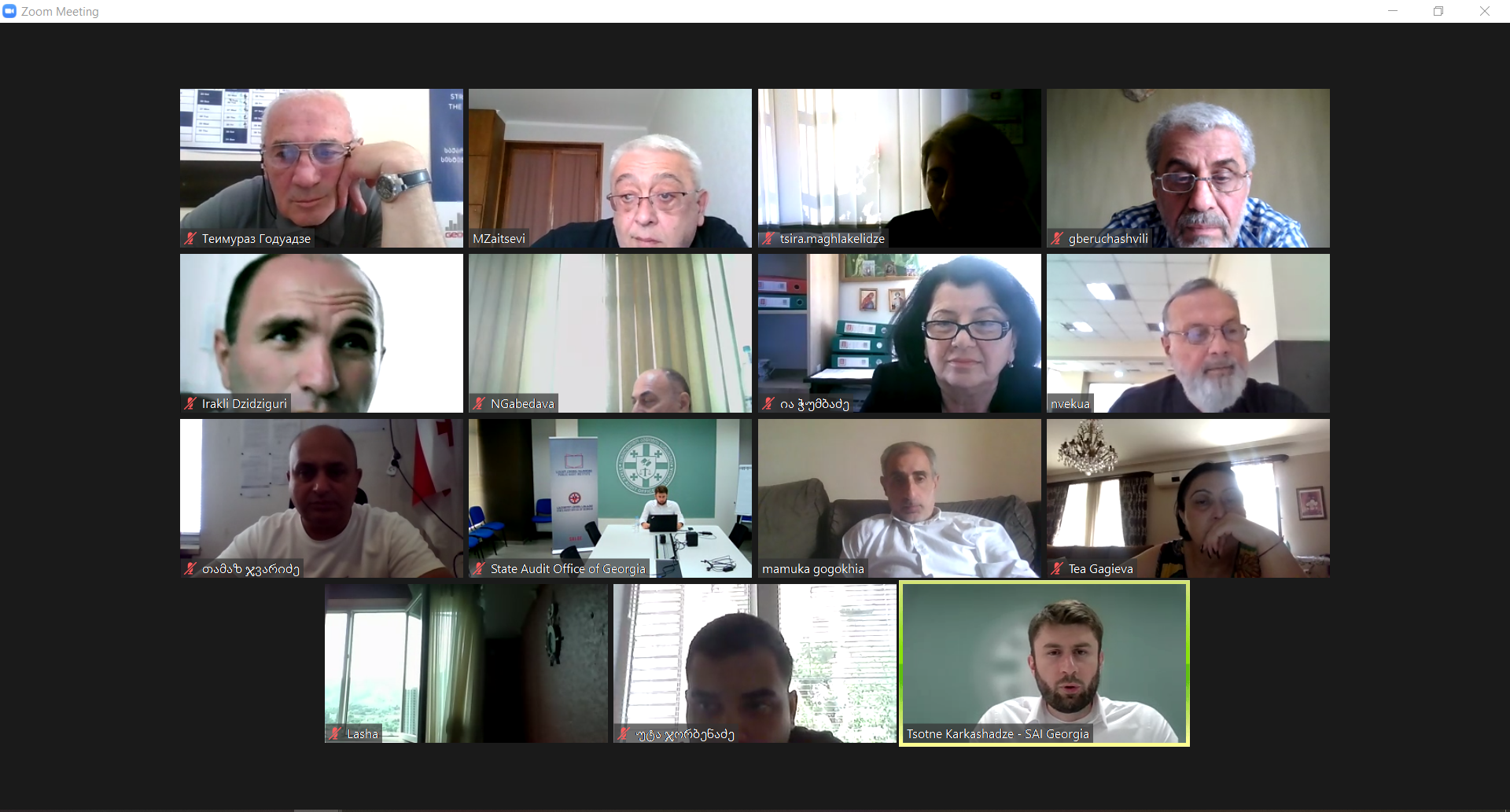 საჯარო აუდიტის ინსტიტუტში „პროგრამული ბიუჯეტირების“ ტრენინგი მიმდინარეობს